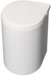 Emuca Cos de gunoi incorporabil cu montaj pe usa 13L, plastic alb (8035815) Cos de gunoi