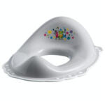 MALTEX WC szűkítő Szürke, színes állatkák, tappancsos (wcszmtsza)