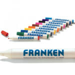 Franken Táblamarker készlet, 2-6mm, kerek, antibakteriális, 10-es klt (Z1901) (Z1901) - aqua