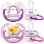Philips Ultra air animals játszócumi 0-6hó 2db lányos scf080/06