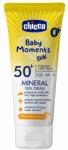 Chicco Baby moments ásványi napvédő krém spf 50+ illatmentes 75ml ch0112590