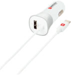 SKROSS USB töltő, autós, szivargyújtó (USB-C, USB-A) (95874-SKR-CARCHARCCAB)