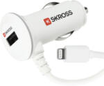 SKROSS autós USB töltő, LIGHTNING csatlakozóval (95877-SKR-CARUSBLIGHTNING)