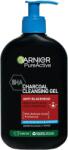 Garnier Pure Active Charcoal gel de curățare impotriva punctelor negre 250 ml