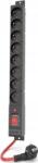 HSK Data Acar R8 8 Plug 5 m Switch Black