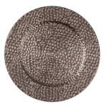  IRIS műanyag tálca, bőr hatású, arany 33 cm (QX_IMPEX_KFT_676554) (QX_IMPEX_KFT_676554)