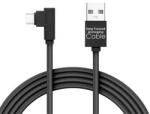 Delight USB-C töltőkábel 2m, fekete (55444C-BK) (55444C-BK) (MEN-GL-222775)