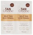 TanOrganic Self Tan Eco Towels önbarnító készítmény 2x10 ml uniszex