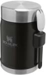 STANLEY 10-09382-005 Uzsonnás termosz evőeszköztartóval 0.4L Fekete (2809382005)