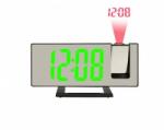 ARTC Digitális asztali óra DS-3618LP, tükör LED kijelző, idő, dátum, hőmérséklet, ébresztő, USB táp, zöld (CEAS_3618_VERDE-782)