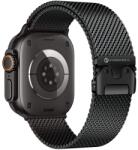 Forcell F-DESIGN FA11 rozsdamentes acél szíj APPLE Watch 42 / 44 / 45 / 49 mm fekete