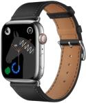 Forcell F-DESIGN FA20 mágneses eco-bőr szíj APPLE Watch 38 / 40 / 41 mm fekete