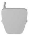 Geberit AP110 WC tartályhoz nyomógomb, fehér (238.233. 11.1) (EG-238-233-11-1-GEB)