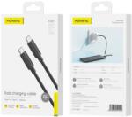 FONENG kábel XS07 USB-C - USB-C PD 60W 1.2M Fekete