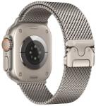 Forcell F-DESIGN FA11 rozsdamentes acél szíj APPLE Watch 38 / 40 / 41 mm ezüst