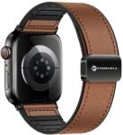 Forcell F-DESIGN FA21 öko bőrszíj Apple Watch 38 / 40 / 41 mm barna