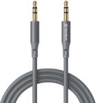 Techsuit - Prémium Kábel Adapter SoundFleX (AC3) - 3, 5mm Jack-hez, Hi-Fi Minőség, DAC Chip, Szilikagél, 1m - Szürke - smartdiszkont