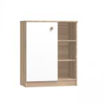 Faktum Mia popup komód fehér/sonoma tölgy 1359-3897