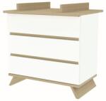 Faktum Sienna white komód pelenkázó toldalékkal