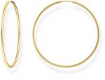 Thomas Sabo 18K arannyal bevont ezüst nagy karika fülbevaló