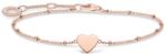 Thomas Sabo Rozé bogyós karkötő szívvel