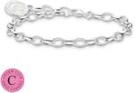 Thomas Sabo Charmista Coin nagyszemű ezüst karkötő