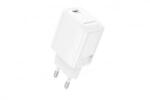 BOROFONE BN28 Fuente hálózati gyorstöltő (Type-C) PD 30W fehér (PM037642) (PM037642)