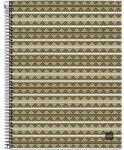 Miquelrius Ecoaztec A5 4x30lapos vonalas spirálfüzet (A15289EAZ21)