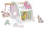 Janod Unicorn Casă de lemn pentru unicorni (J08591)