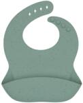 KikkaBoo Bavetă din silicon KikkaBoo Platinum Silicone - Sage (31302050035) Bavata