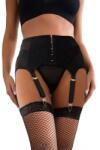 Paris Hollywood Set Portjartier si Bikini 6 Jartiere, Negru, S/M
