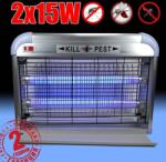  Мощна лампа против комари 2х15 w (t1600499)