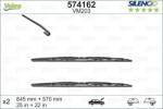 Valeo Set lamela stergator Valeo Silencio 645/570 mm (10-141-991)