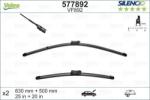 Valeo Set lamela stergator Valeo Silencio FlatBlade OE 630/500 mm (12-089-025)