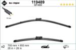 SWF Set lamela stergator SWF Wiper FB OE LHD 700/650 mm (12-490-797)