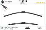 SWF Set lamela stergator SWF Wiper FB OE LHD 600/400 mm (11-748-785)