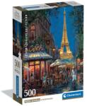 Clementoni Éjszaka az Eiffel toronynál HQC 500db-os compact puzzle - Clementoni (35577) - jatekshop
