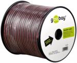Goobay Cablu difuzor, rola 100m, rosu/negru, 2 x 1, 50 mm2 Goobay (LSP-CCA1.5BR-ROL100-GBAY)