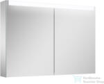 AREZZO design Tükrös szekrény 100 cm, 2 ajtó + TECHNOBOX+ LED PANEL, AR-168926 (AR-168926)