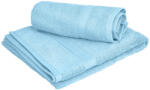  1x prosop de baie CLARYSSE ELEGANCE 70x140 cm + 1x prosop CLARYSSE 60x110 cm 100% bumbac, albastru deschis Prosop