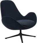 Flexlux Sötétkék bársony FLEXLUX GHOST LOW lounge fotel (FX-10013001285060)