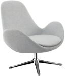 Flexlux Világosszürke kárpitozott FLEXLUX GHOST LOW lounge fotel (FX-10013002400065)