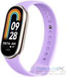  Xiaomi Mi Smart Band 8 / 9, szilikon pótszíj, állítható, TP IconBand, lila - mobil-box