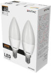 Avide Entac LED gyertya E14 6, 5W természetes fehér 4000K Duo Pack (LLC14-6.5W-NW-2P)