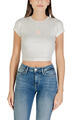 Calvin Klein Jeans Rövid ujjú pólók MONOGRAM BABY TEE LV047AB802 Fehér EU L