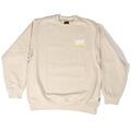 Vans Pulóverek FLOWER SPRAY LOOSE CRE Bézs EU L