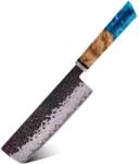  AI-37542 damaszk konyhakés - Nakiri/Kék