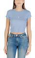 Calvin Klein Jeans Rövid ujjú pólók MONOGRAM BABY TEE LV047AB802 Kék EU S