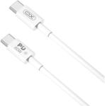 XO kábel NB-Q190B PD USB-C - USB-C 2m 60W Fehér