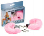 Nmc Rózsaszín plüss fém bilincs